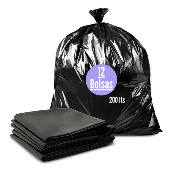 Bolsas de 200lt negra